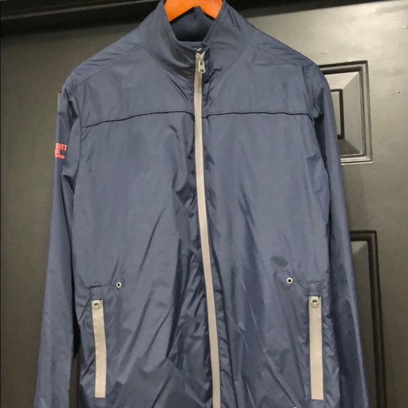 Men’s Buffalo Blue Windbreaker Jacket - Picture 2 of 4